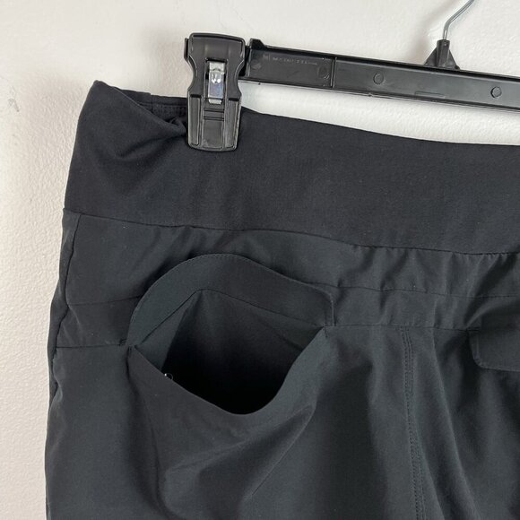 Athleta Trekkie North Jogger Pants Size 12 Black Pockets Athleisure Gorpcore - Picture 7 of 13
